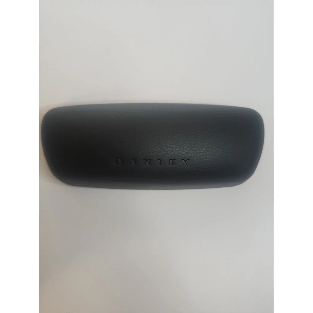 Oakley Bevel Eyeglasses Satin Black Blue OX8161-0457 57-13 145 Mens W/ Case